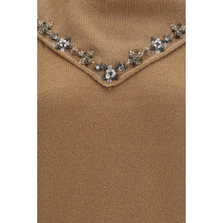 Brown Cashmere Sweatshirt