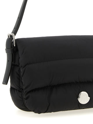 Black Polyamide Shoulder Bag