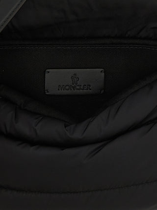 Black Polyamide Shoulder Bag