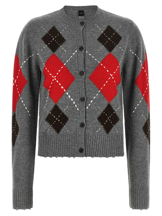 Gray Wool Cardigan