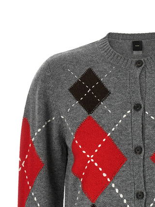 Gray Wool Cardigan