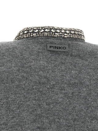 Gray Wool Cardigan