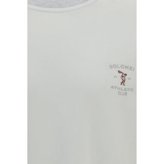 White Cotton Sweatshirt