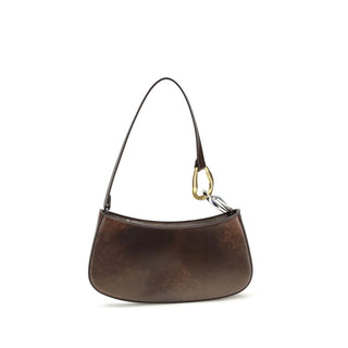 Brown Calf Leather Bos Taurus Shoulder Bag