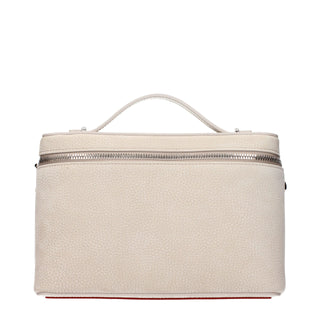 Beige Leather Handbag