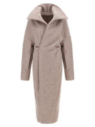 Multicolor Marabou Coat