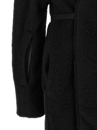 Black Marabou Coat