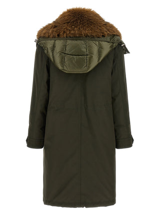 Bicolor Polyamide Parka