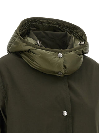 Bicolor Polyamide Parka