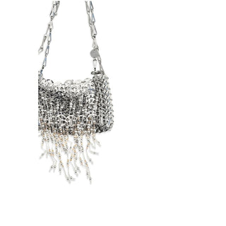 Silver Stainless Steel Shoulder Bag