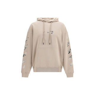 Beige Cotton Sweatshirt