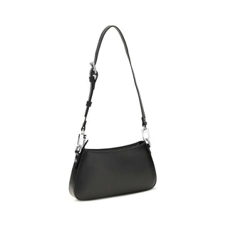 Black Calf Leather Bos Taurus Shoulder Bag