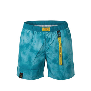 Hellblaue Polyester Herren Badeshorts