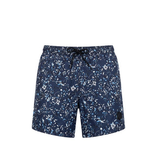 Blaue Polyester Herren Badeshorts