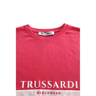 White Polyester Men T-Shirt
