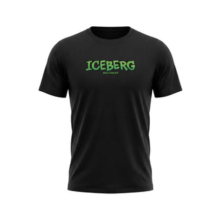 Herren-T-Shirt aus schwarzer Baumwolle