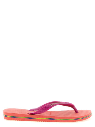 Fuchsia Rubber Slides