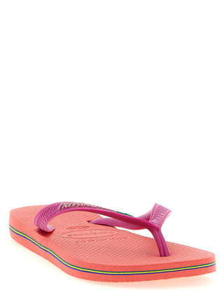 Fuchsia Rubber Slides