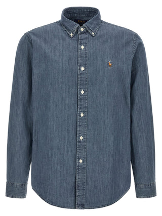 Blue Cotton Blouse