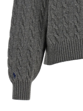 Gray Wool Cardigan