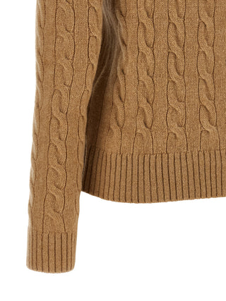 Beige Wool Cardigan