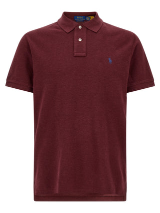 Bordeaux Cotton Polo Shirt