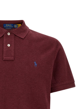 Bordeaux Cotton Polo Shirt
