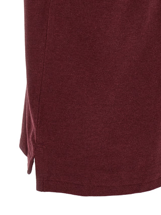 Bordeaux Cotton Polo Shirt