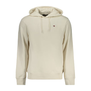White Cotton Men's Sweatshirt