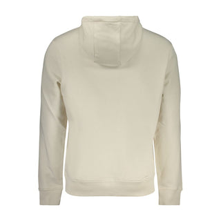 White Cotton Men's Sweatshirt