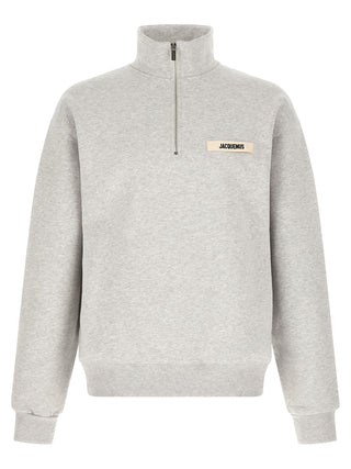 Gray Cotton Sweatshirt