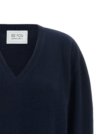 Blue Cashmere Cardigan