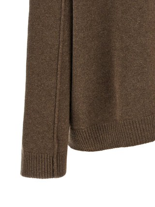 Brown Cashmere Cardigan