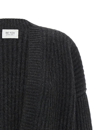 Gray Cashmere Cardigan