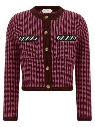 Multicolor Virgin Wool Cardigan