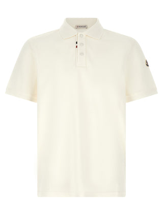 White Cotton Polo Shirt