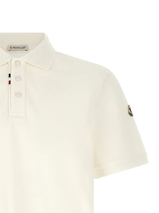 White Cotton Polo Shirt