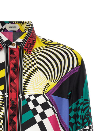 Multicolor Silk Blouse