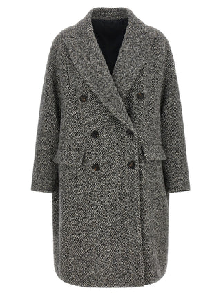 Gray Virgin Wool Coat