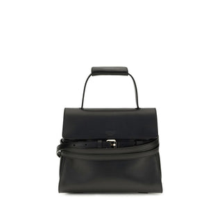 Black Calf Leather Bos Taurus Shoulder Bag
