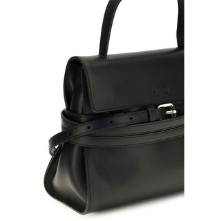 Black Calf Leather Bos Taurus Shoulder Bag