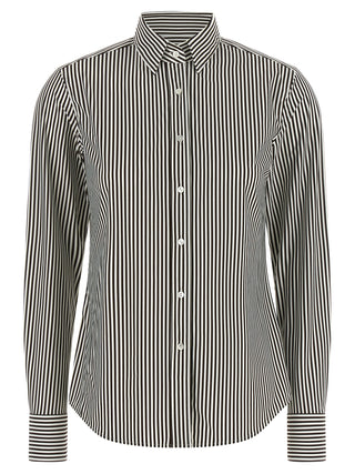 Bicolor Polyamide Blouse
