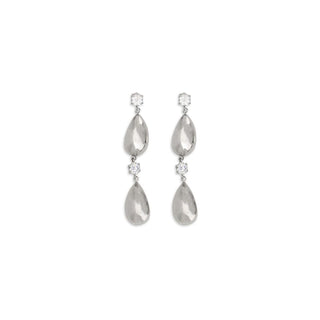 Silver Brass Earrings