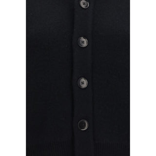Black Cashmere Cardigan