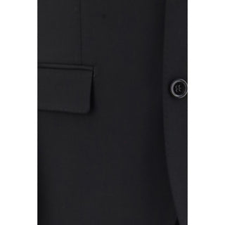 Black Wool Oves Aries Two-Piece Suit