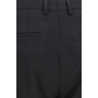 Black Wool Oves Aries Two-Piece Suit