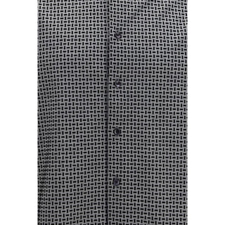 Gray Cotton Pattern Shirt