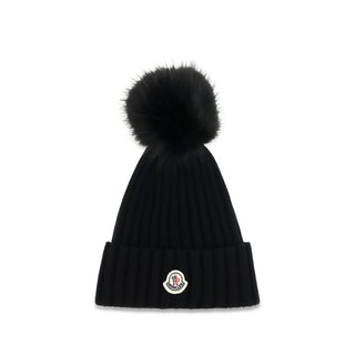 Black Wool Oves Aries Beanie
