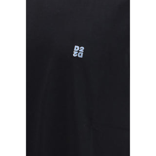 Black Cotton T-Shirt