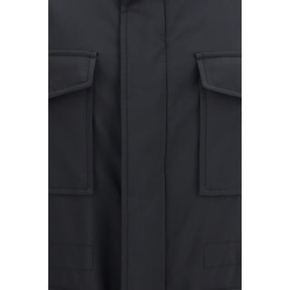 Blue Wool Oves Aries Full-Length Jacket